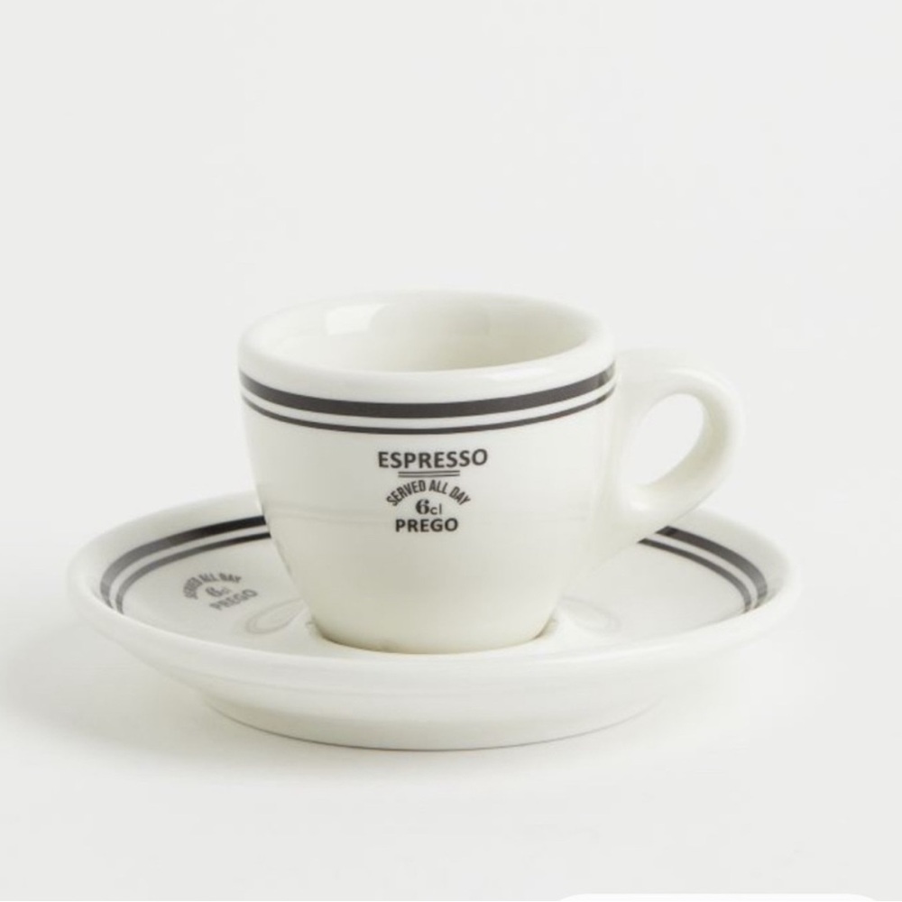 Set of 4 h&m mugs